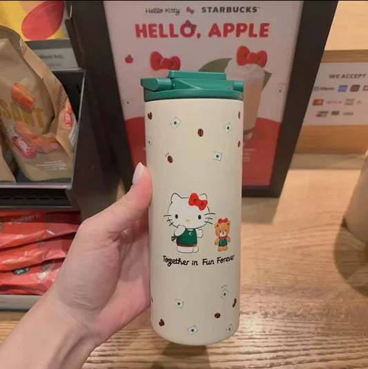 2024 Starbucks Hello Kitty with Tiny Chum Tumbler 12oz Brand New