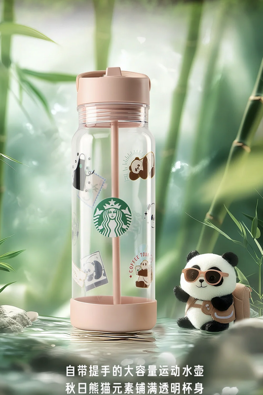 Starbucks Panda and Bamboo 1153ml Straw Cold Tumbler