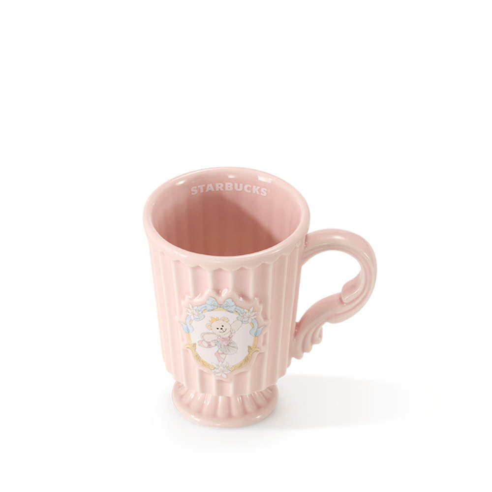 Starbucks Princess's Tea Time Pink Ceramic Mug 296ml