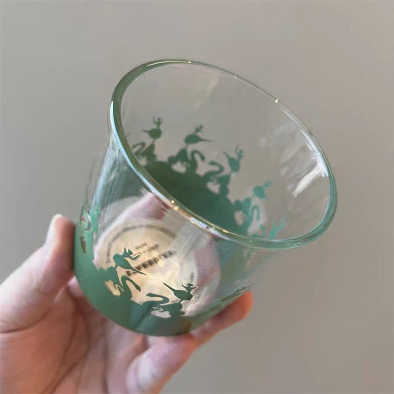 Starbucks 2023 China Christmas Paper Cuttings Windmill 11oz Glass Cup - Lynn StarbucksCup