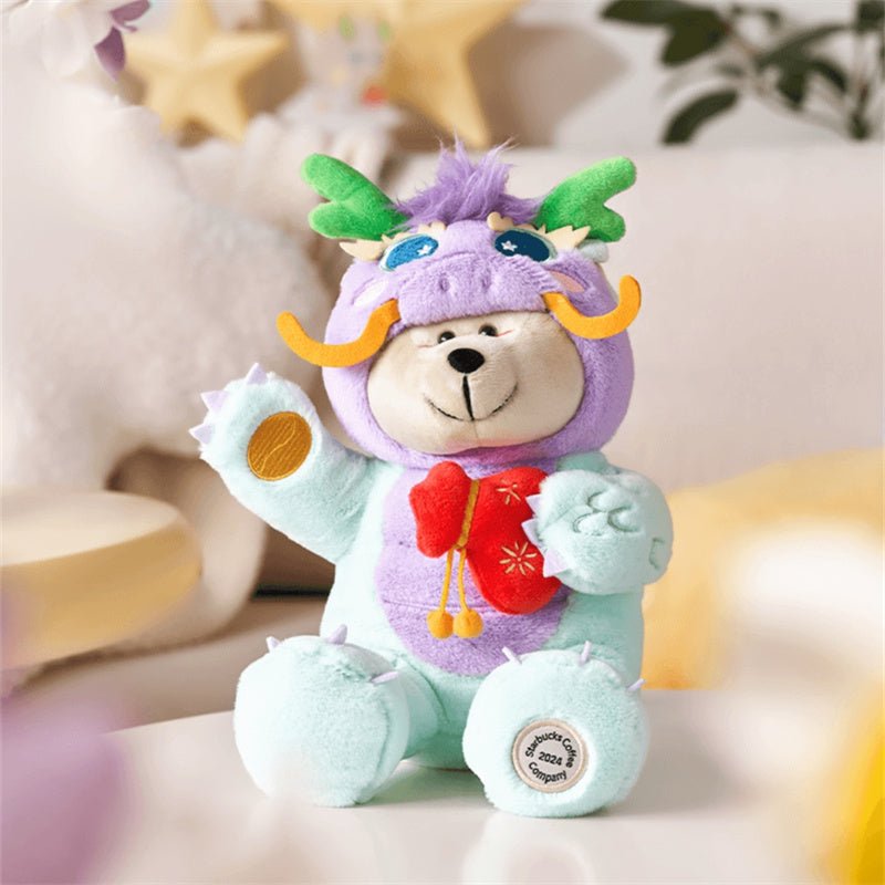 Starbucks 2024 China Year Of Dragon Cute Purple Bearista Free Shipping - Lynn StarbucksCup