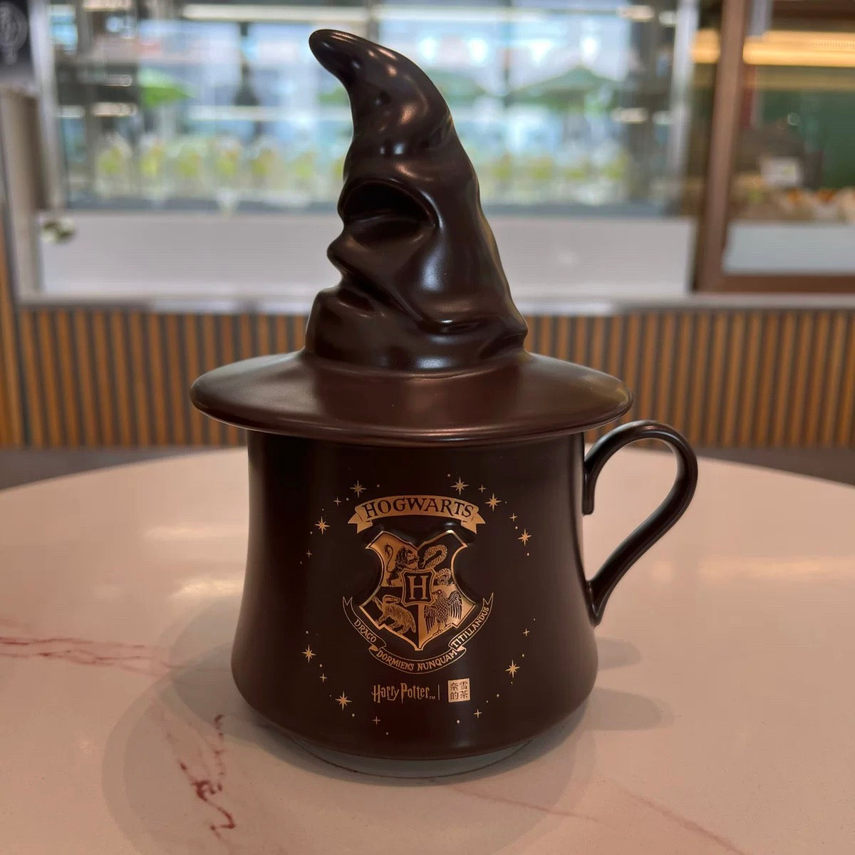 Harry Potter x Naixue Hogwarts Magic Hat Lid Mug 390ml/13oz Gift