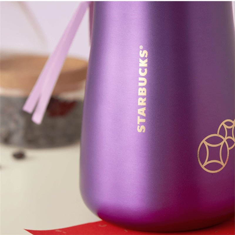 2024 Starbucks China The year of Dragon 20oz Purple SS Tumbler Free Shipping  - Lynn StarbucksCup