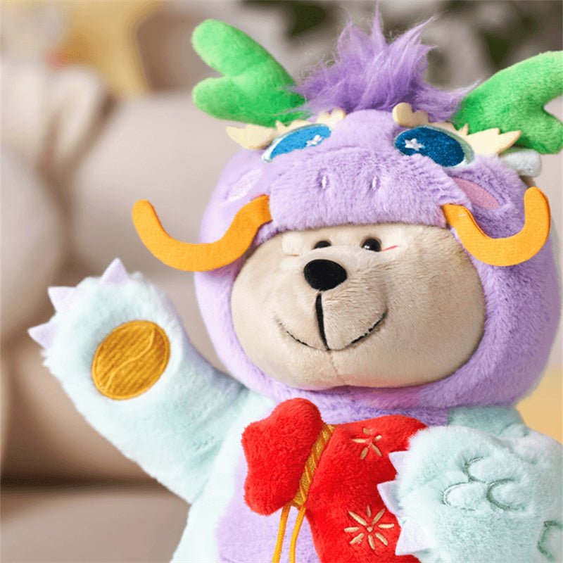 Starbucks 2024 China Year Of Dragon Cute Purple Bearista Free Shipping - Lynn StarbucksCup