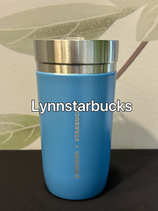 Starbucks Taiwan 2024 Xmas Stanley Carnival Blue 16oz Tumbler Cup